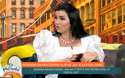 Adriana Bahmuțeanu, amenințată cu pistolul de fostul ei soț: &bdquo;A zis că ori te &icirc;mpușc, ori ne &icirc;mpăcăm&rdquo;