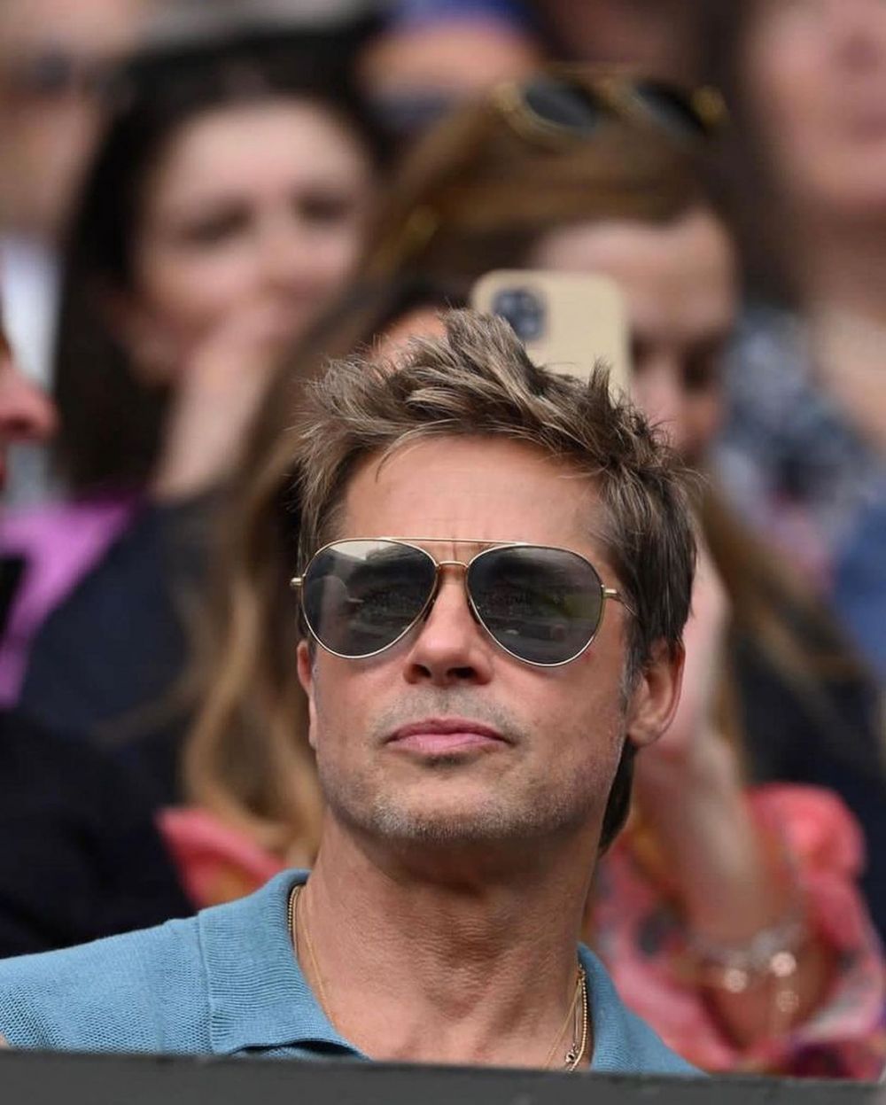 Cum a apărut Brad Pitt la Wimbledon 2023. Toate privirile au fost ațintite asupra lui