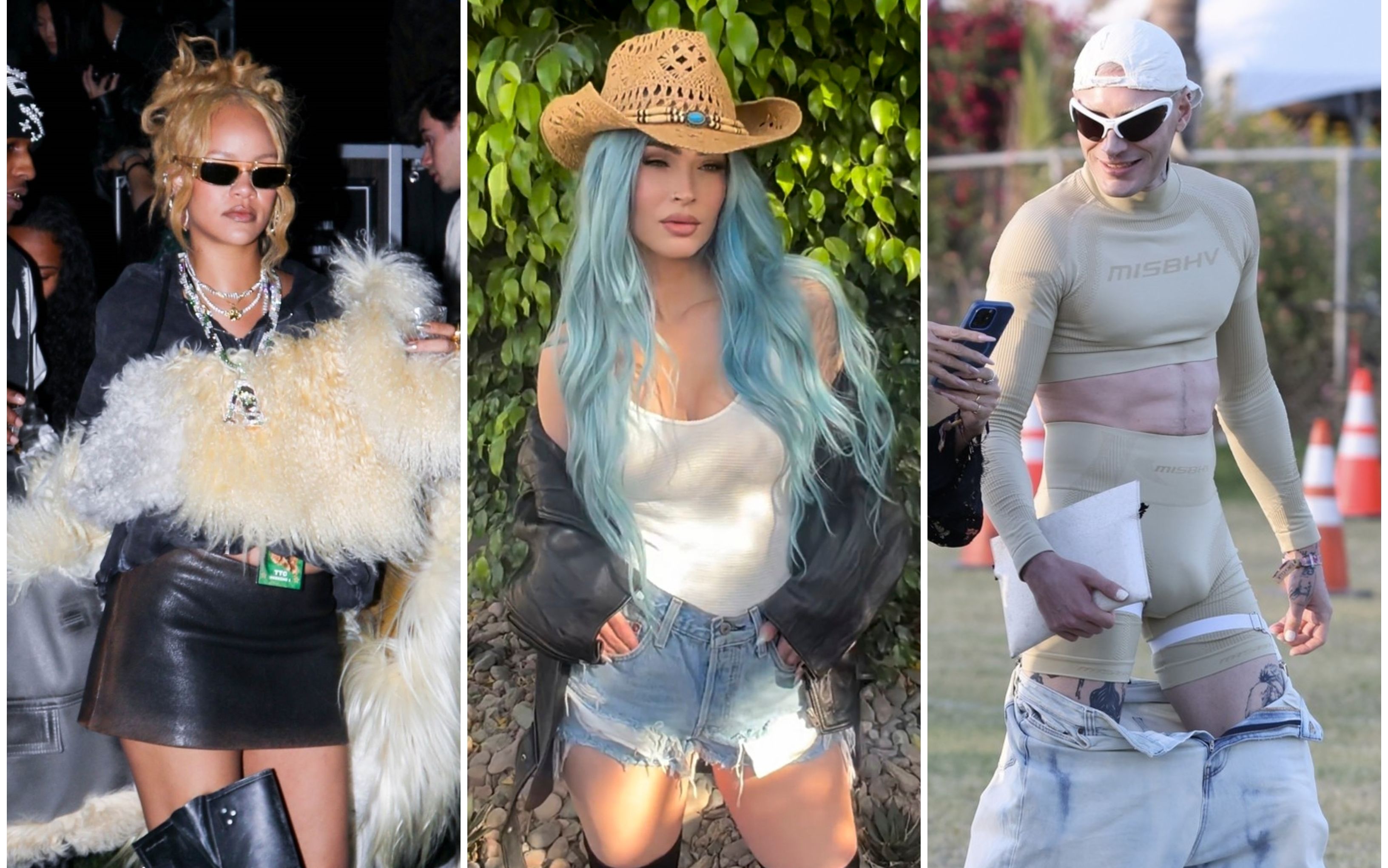 Megan Fox, schimbare drastică de look la festivalul Coachella. &Icirc;n ce outfituri provocatoare au defilat vedetele