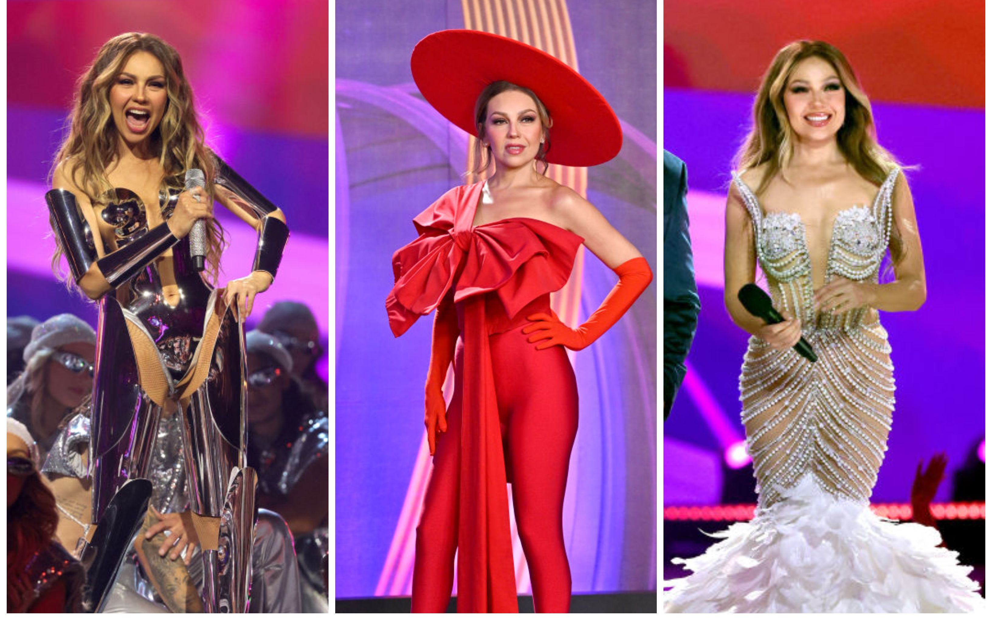 Amor a la Mexicana! Thalia, fermecătoare pe scena Latin American Music Awards: a schimat 5 ținute spectaculoase