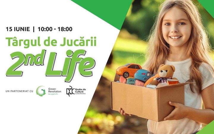 T&acirc;rgul de Jucării 2nd Life: Copiii vor da o nouă viață jucăriilor preferate și vor putea dona bani unei cauze umanitare