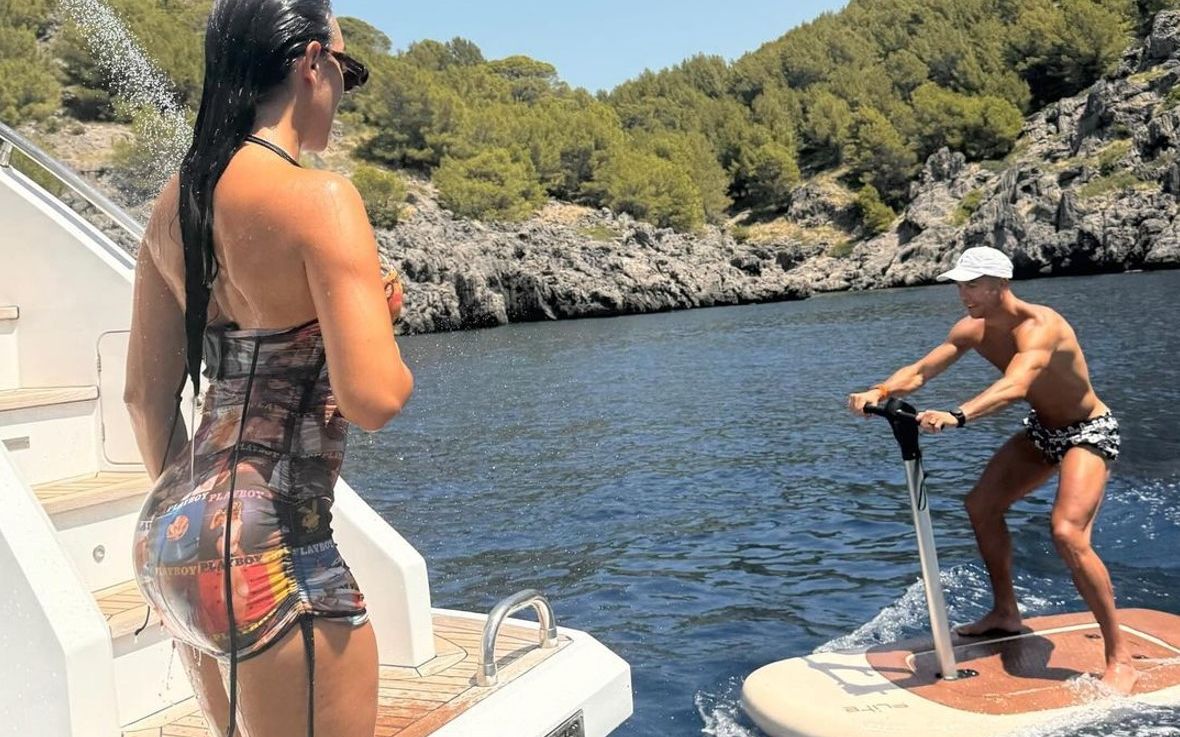Cum se distrează Georgina și Cristiano Ronaldo în vacanță, fără copii: „Câteva zile pentru mama și tata!”